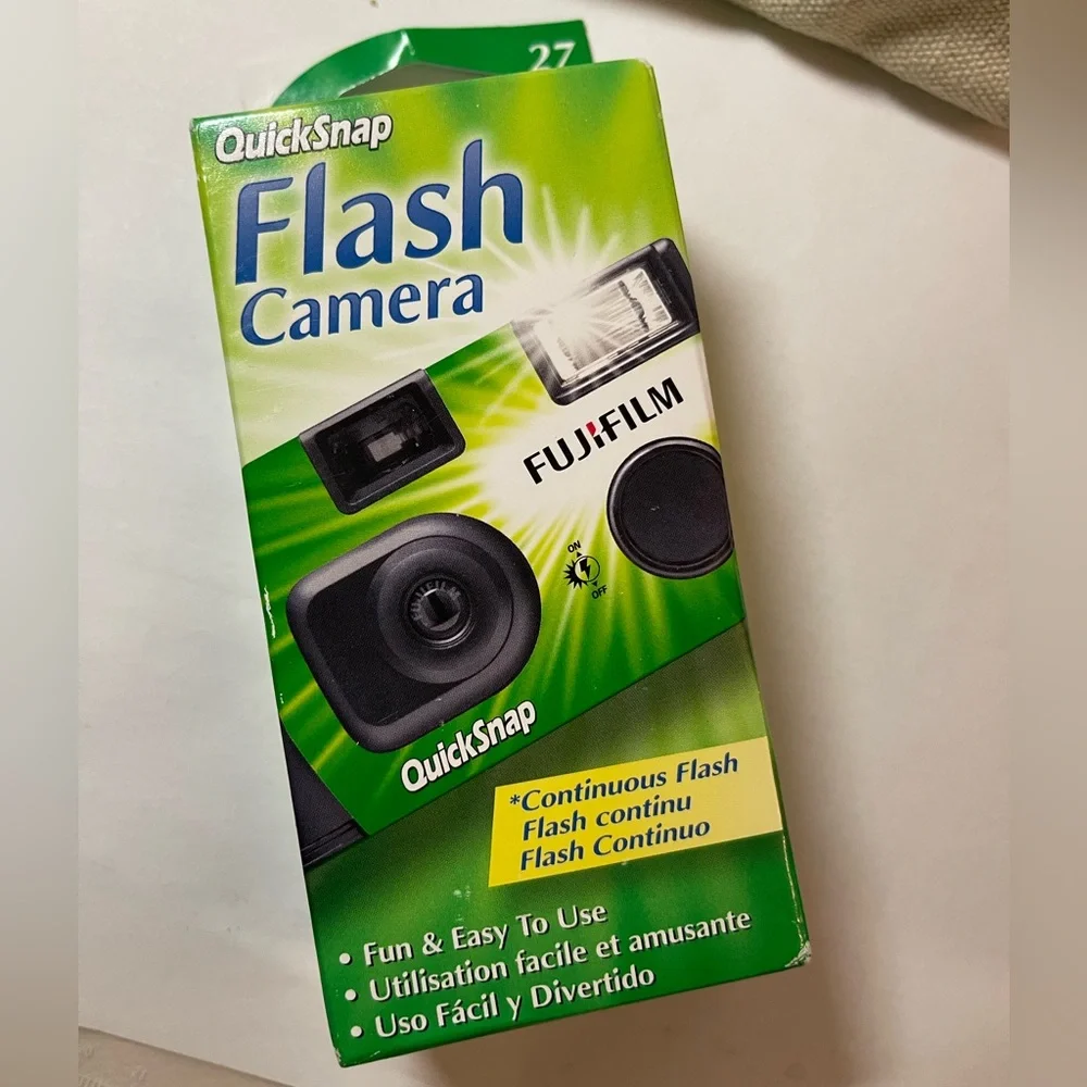 Fujifilm QuickSnap One Time Use 35mm Camera with Flash, 2 Pack